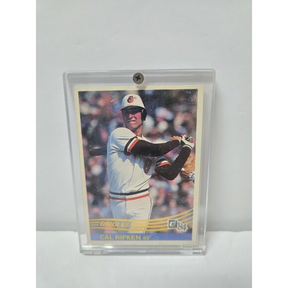 1984 DONRUSS CAL RIPKEN JR BASEBALL CARD #106  BALTIMORE ORIOLES  HOF - Picture 1 of 3